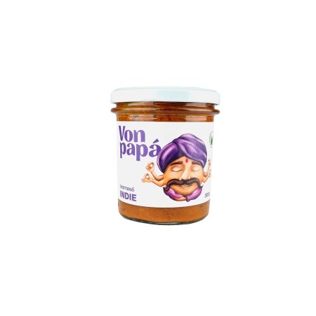 India bezmäsa Von Papá - Vegan -Ekoprodukt 300g India bezmäsa Von Papá - Vegan -Ekoprodukt 300g