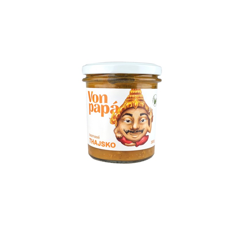 Thajsko bezmäsé Von Papá - Vegan -Ekoprodukt 300g