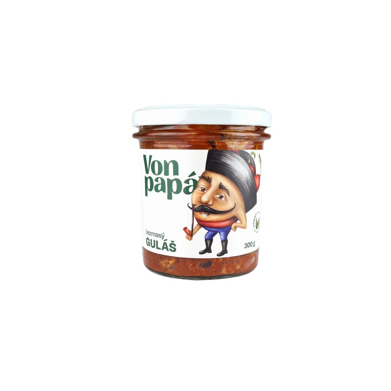 Guláš bezmäsý Von Papá - Vegan - Ekoprodukt 300g