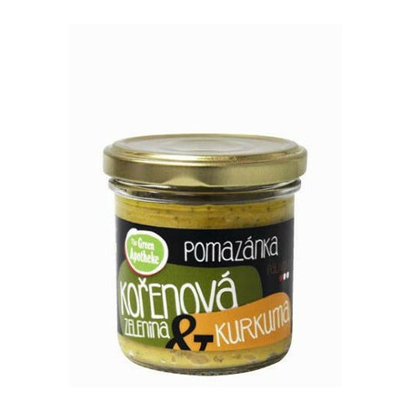 Nátierka koreňová zelenina a kurkuma 140 g - Green Apotheke