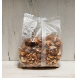Kešu oriešky v slanom karamele s medom 500 g - Grizly