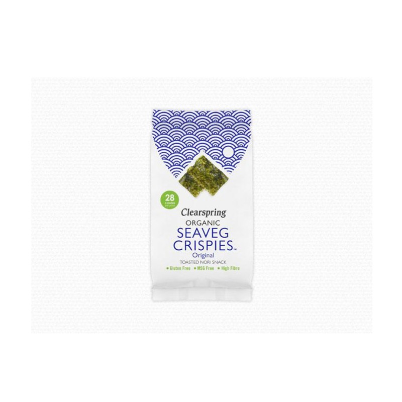 Chrumkavé nori riasy originál BIO - Clearspring 4g