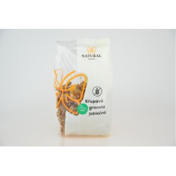 Chrumkavá granola jablčná bez lepku - Natural 300g