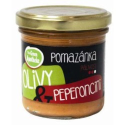 Olivy a peperoncino nátierka 140g (Green Apotheke)