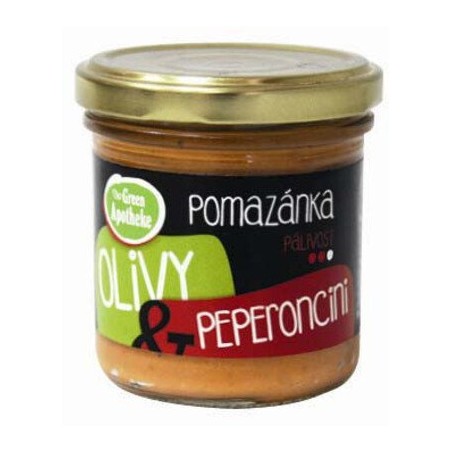 Olivy a peperoncino nátierka 140g (Green Apotheke)