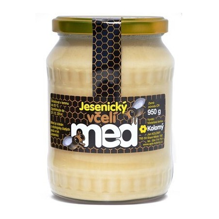 Jesenícky med Kvetový pastovaný 950 g (Kolomý)