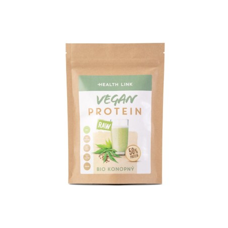 Proteín konopný vegán 50% Raw bezl. 300g BIO (HEALTH LINK)