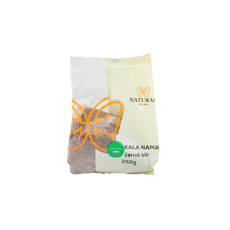 Soľ himalájska čierna Kala namak 250g (Natural Jihlava)