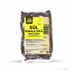 Soľ himalájska čierna hrubá 500g (PROVITA)