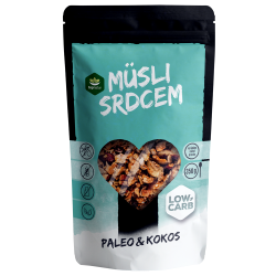 Müsli srdcem Paleo&Kokos Low Carb 350g (TOPNATUR)