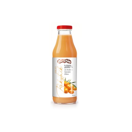 Mušt JABLKO-RAKYTNÍK 750ml (Ovocňák) Mušt JABLKO-RAKYTNÍK 750ml (Ovocňák)