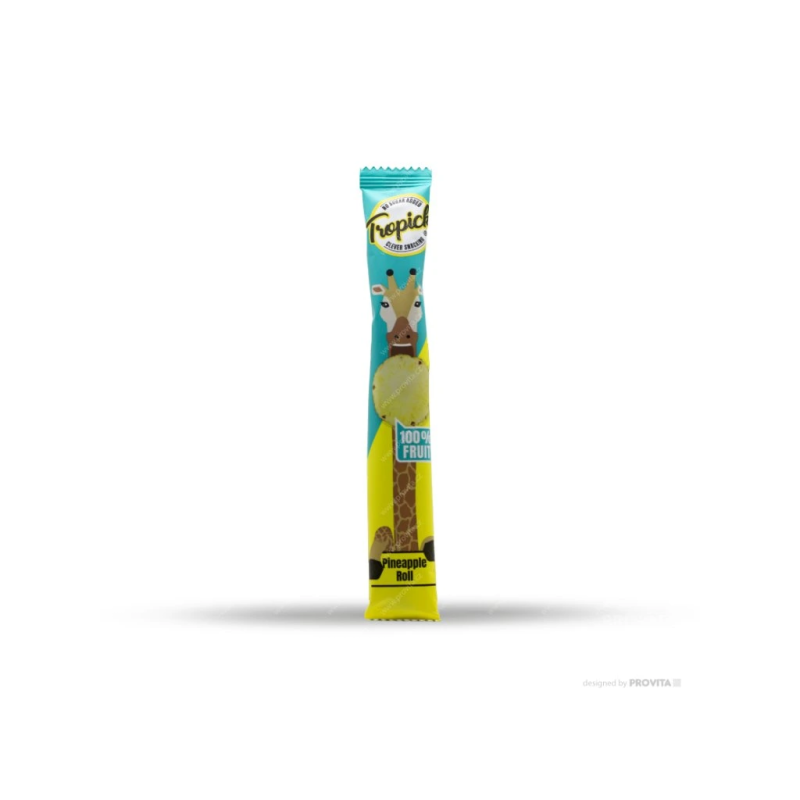 Ananas rolka ovocná 100% bezl. 27g (TROPICKS)