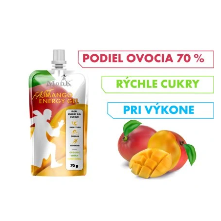 Mango FAST BIO energetický gél 70g (MONK)