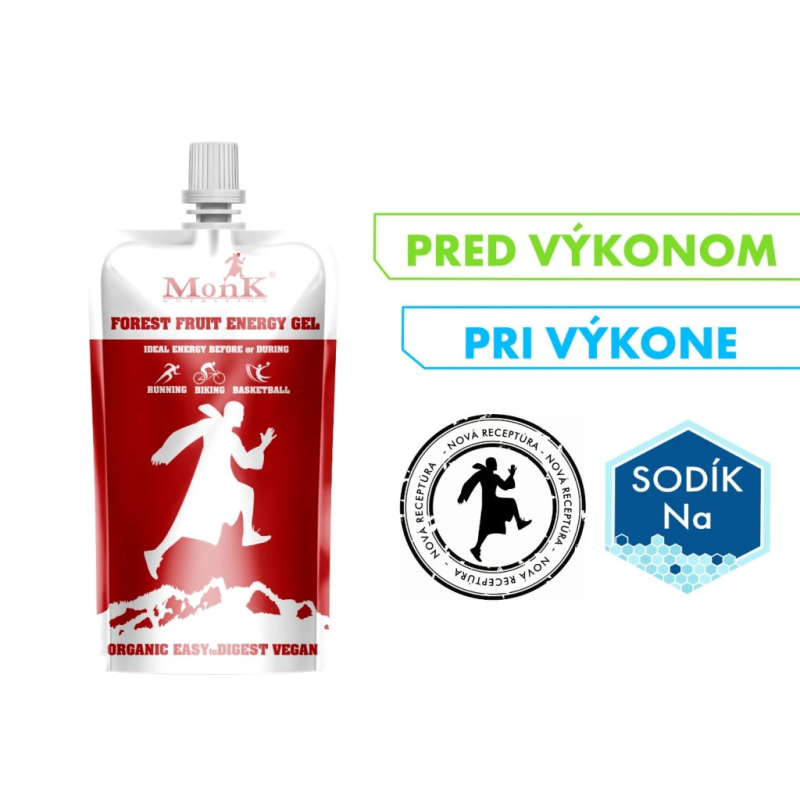 Forest fruit BIO energetický gél 70g (Monk)