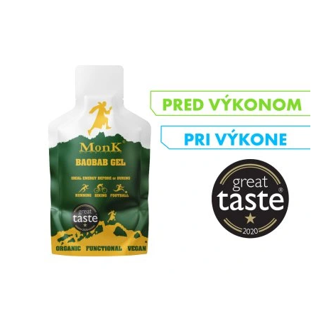 Baobab BIO energetický gél 30g (Monk)