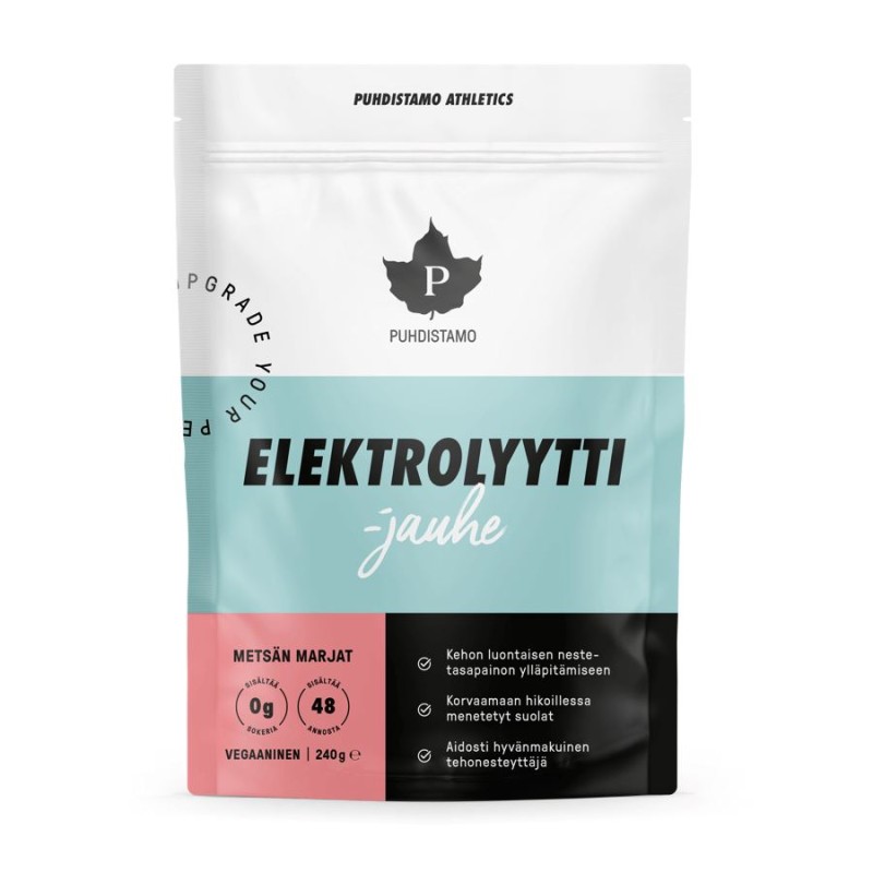 Elektrolyty Powder lesné plody 240g (Puhdistamo)