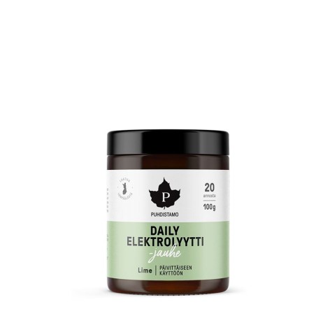 Elektrolyty denné Limetka Powder 100g (Puhdistamo)