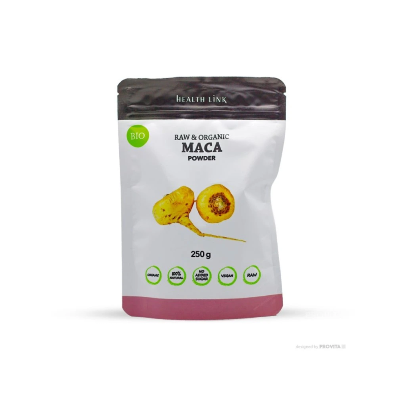 Maca Raw prášok bezl. 250g BIO (HEALTH LINK)
