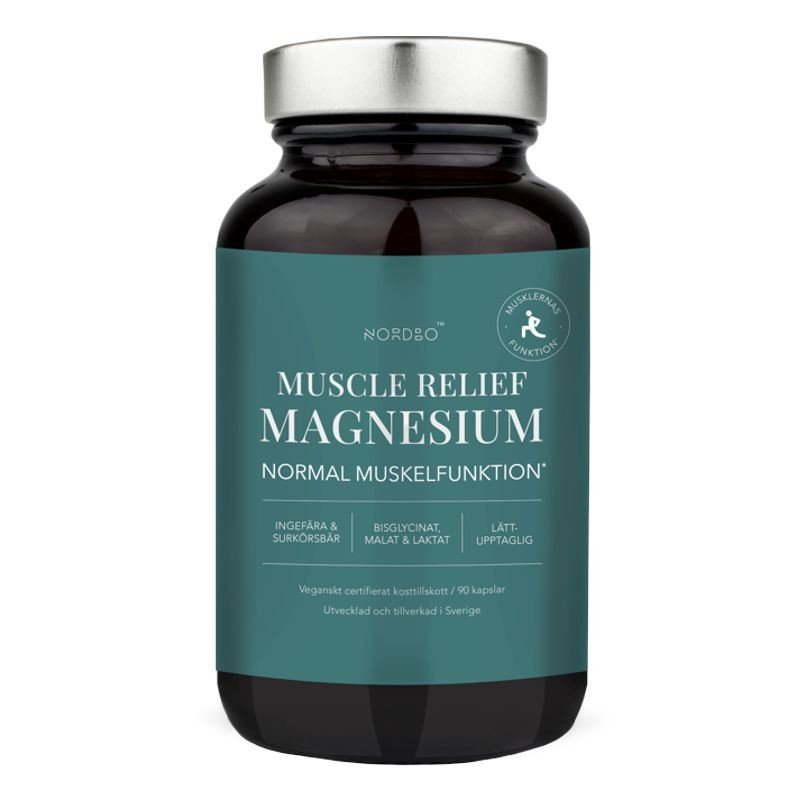 Magnesium Muscle Relief 90 kapsúl  (NORDBO)