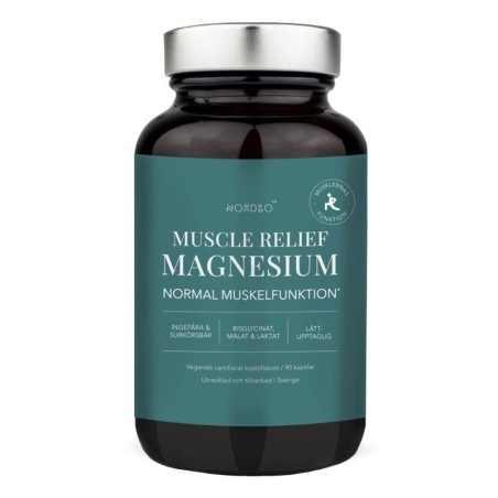 Magnesium Muscle Relief 90 kapsúl  (NORDBO)