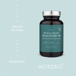Magnesium Muscle Relief 90 kapsúl (NORDBO)