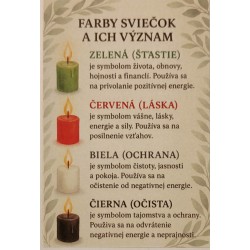 SVIEČKA čierna 5,5x15cm 320g