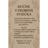SVIEČKA čierna 5,5x15cm 320g