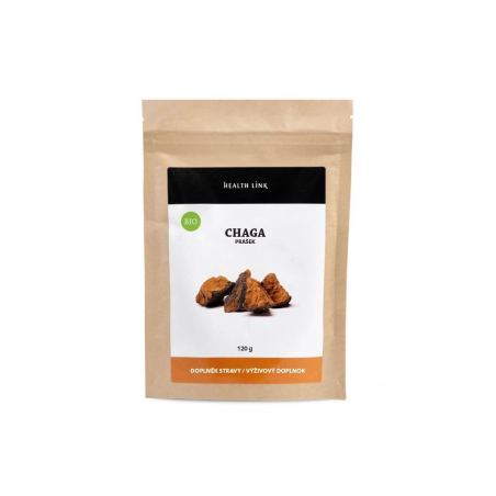 Chaga prášok 120g BIO (HEALTH LINK)