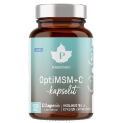 OptiMSM+C 120 kapsúl (PUHDISTAMO)