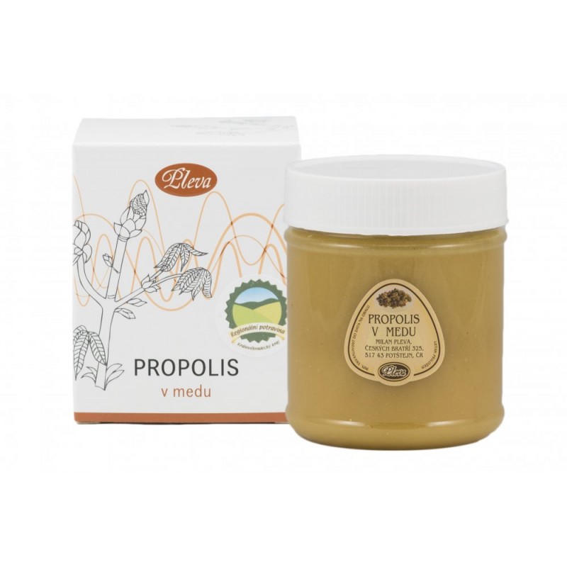 Propolis v mede - Pleva