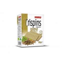 Plátok kr. Tekvicový s koriandrom. Crispins bezl. 100g BIO EXTRUDO