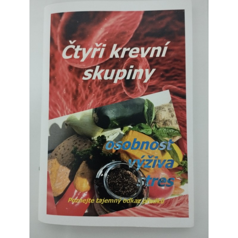 Brožúra krvné skupiny A,B,AB,0