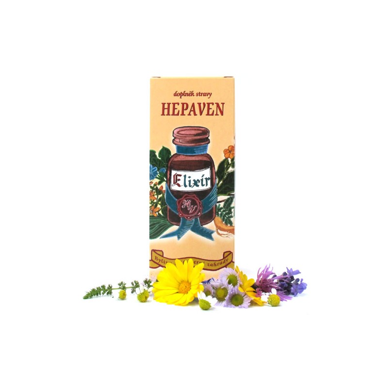 Hepaven elixír 50ml - Kvapky (macerát) z bylín