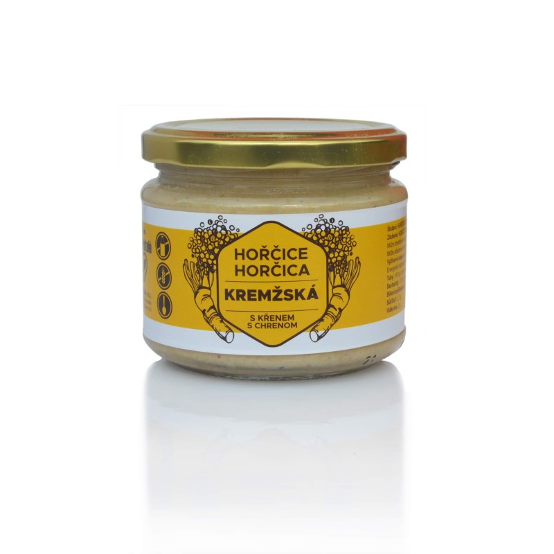 KREMŹSKÁ horčica S CHRENOM 250g