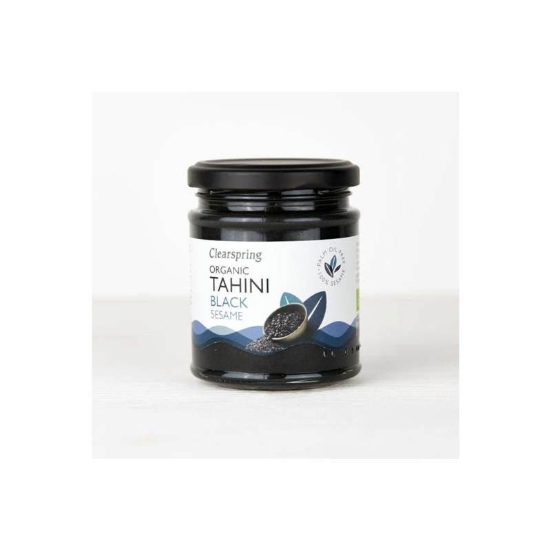 Tahini z čierneho sezamu BIO 170g (Clearspring)